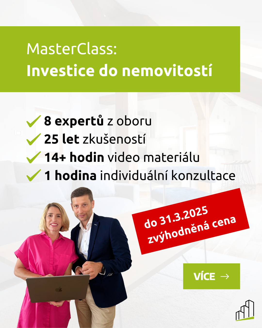 MasterClass Investice do nemovitostí